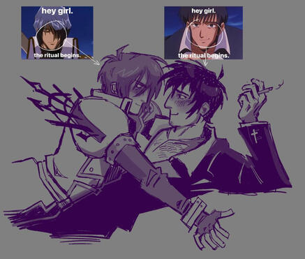 monochrome halfbody $50